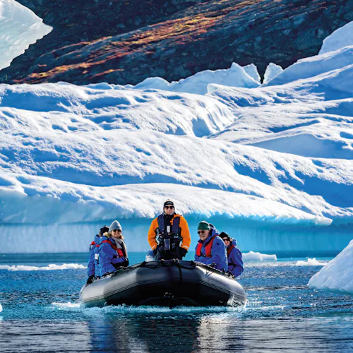 Sätt foten på Antarktis