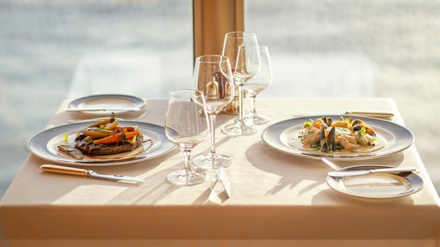 Middag ombord Cunard Line