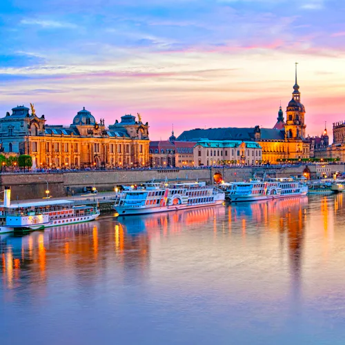 Flodkryssning på Elbe