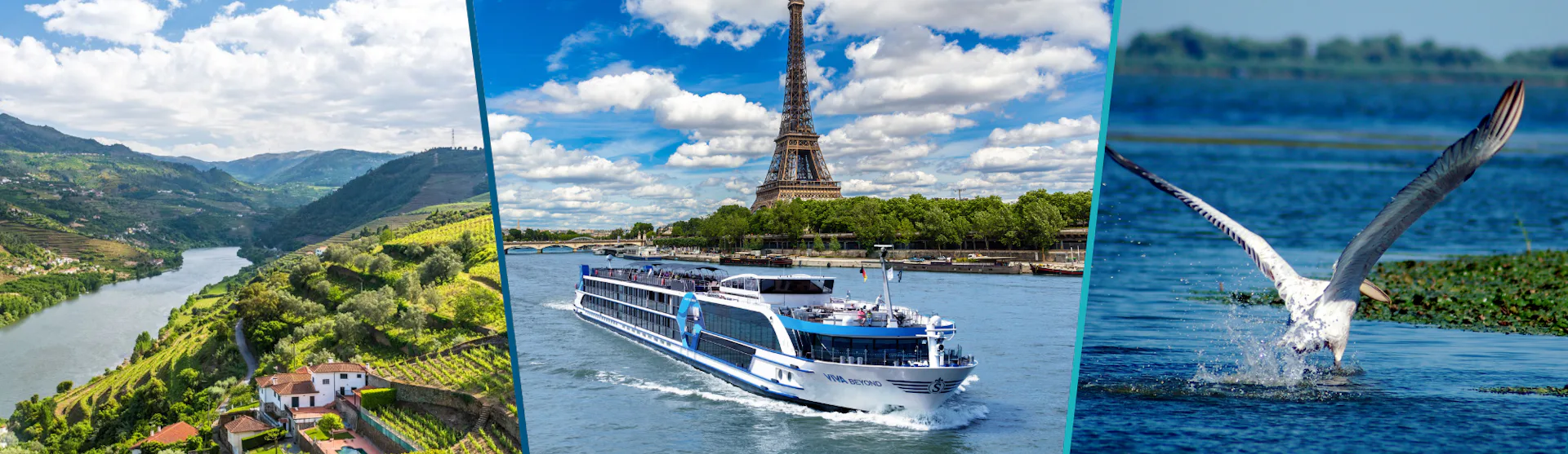 Flodkryssning i Europa och världens floder