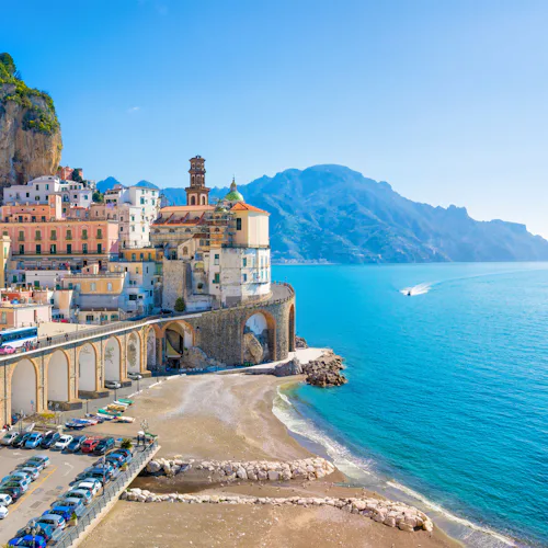 Dramatiskt vacker natur